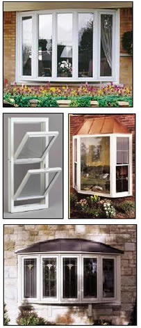 Variety of window types